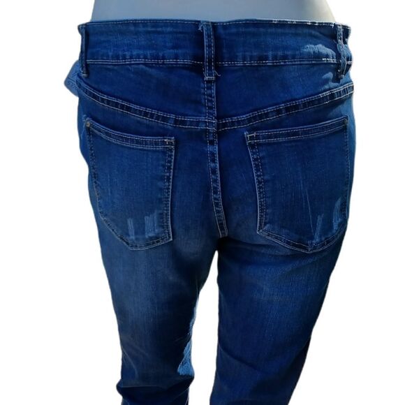 581025... Vintage America Crop Jeans Size 4/27 - Picture 5 of 6